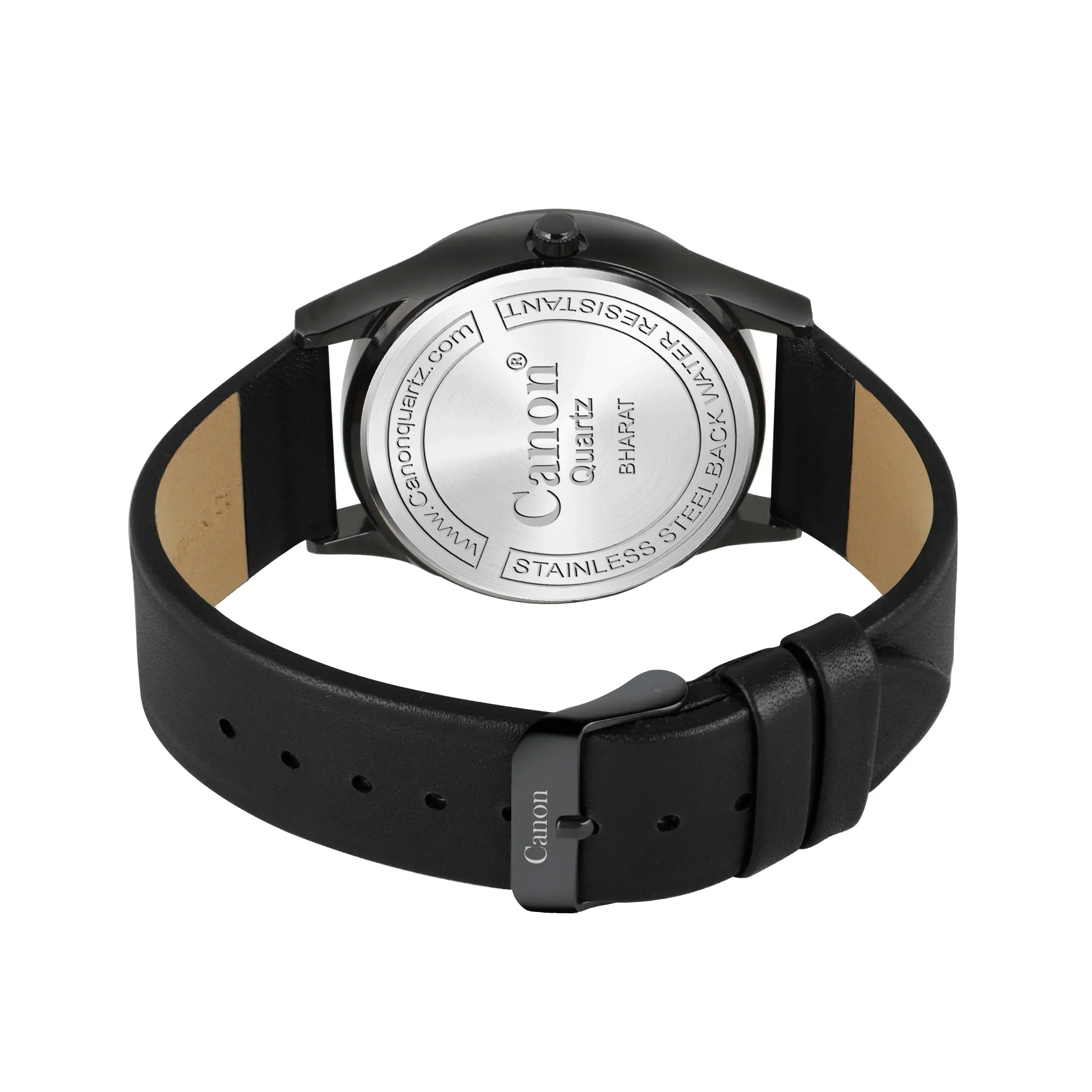 Canon Quartz All Black Watch for Men CN-420 - Image 5