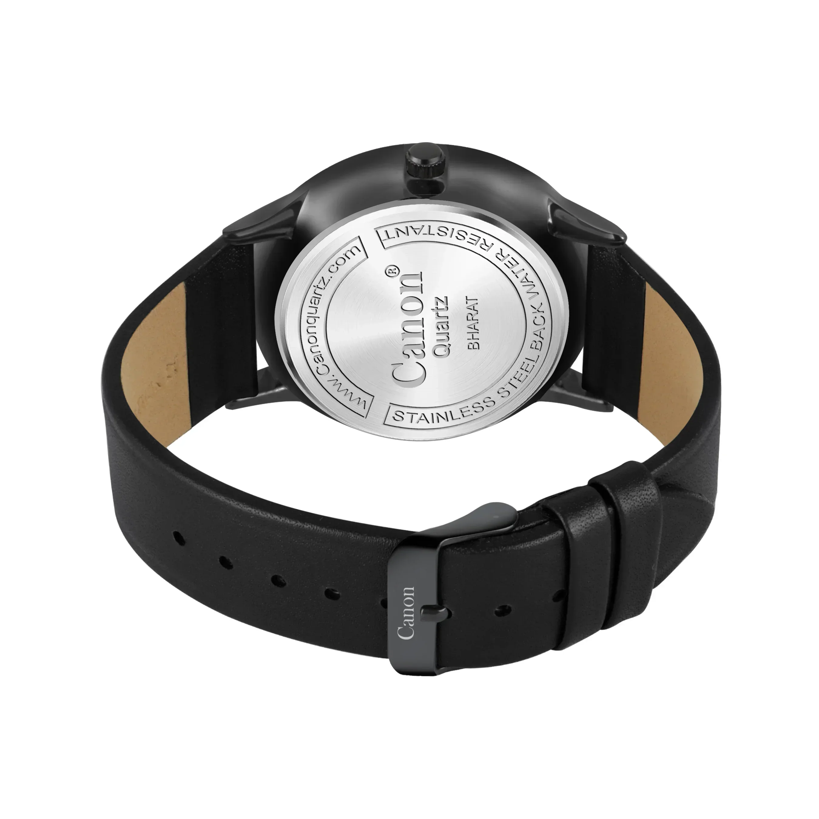 Canon Quartz All Black Watch for Men CN-428 - Image 7