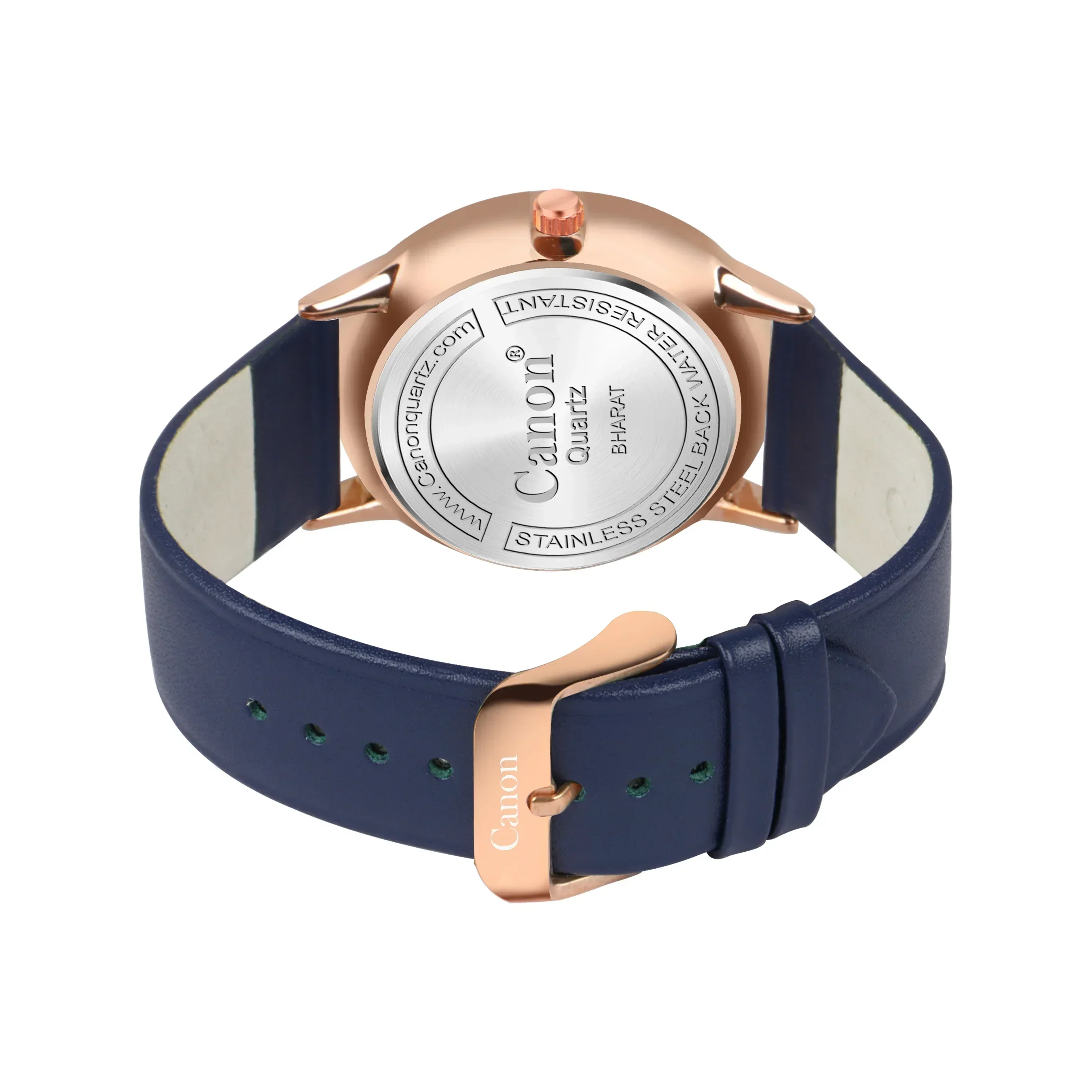 Canon Quartz Blue & Rose Gold Watch for Men CN-425 - Image 6