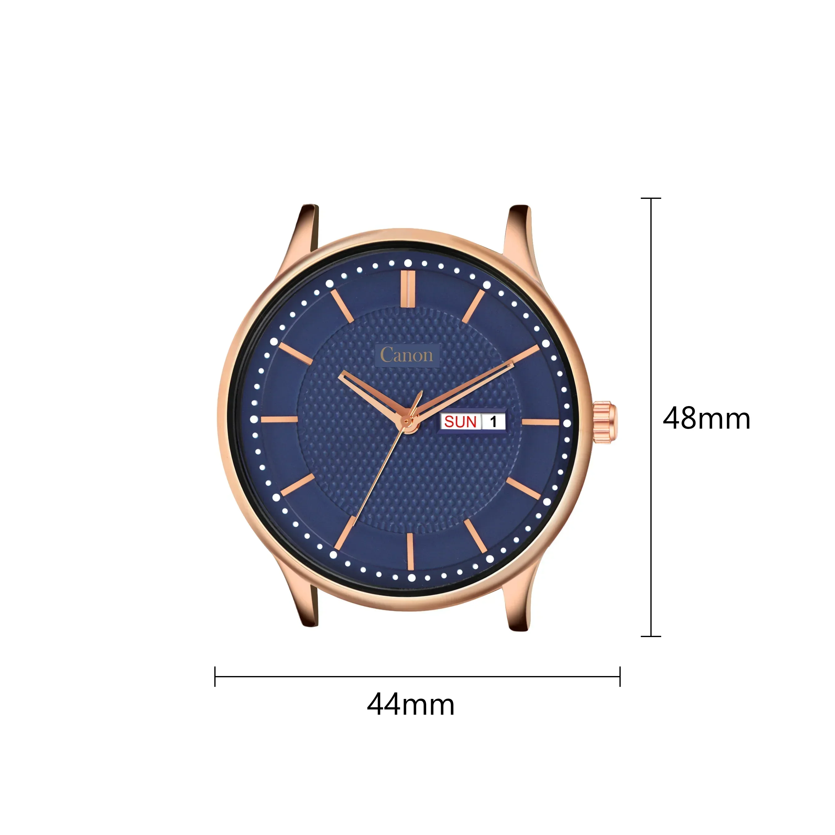 Canon Quartz Blue & Rose Gold Watch for Men CN-425 - Image 7