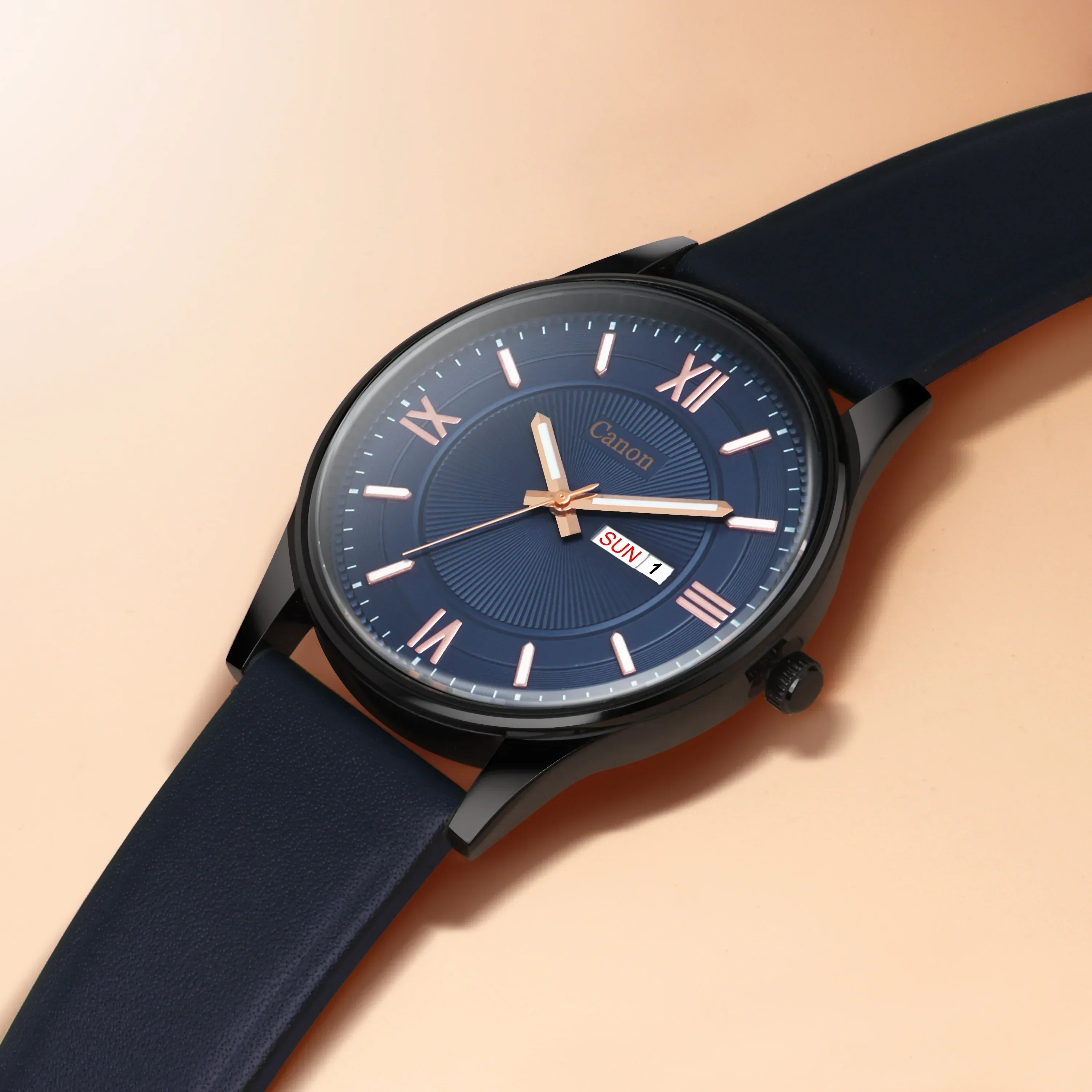Canon Quartz Classic Watch for Men - Blue CN-419 - Image 4