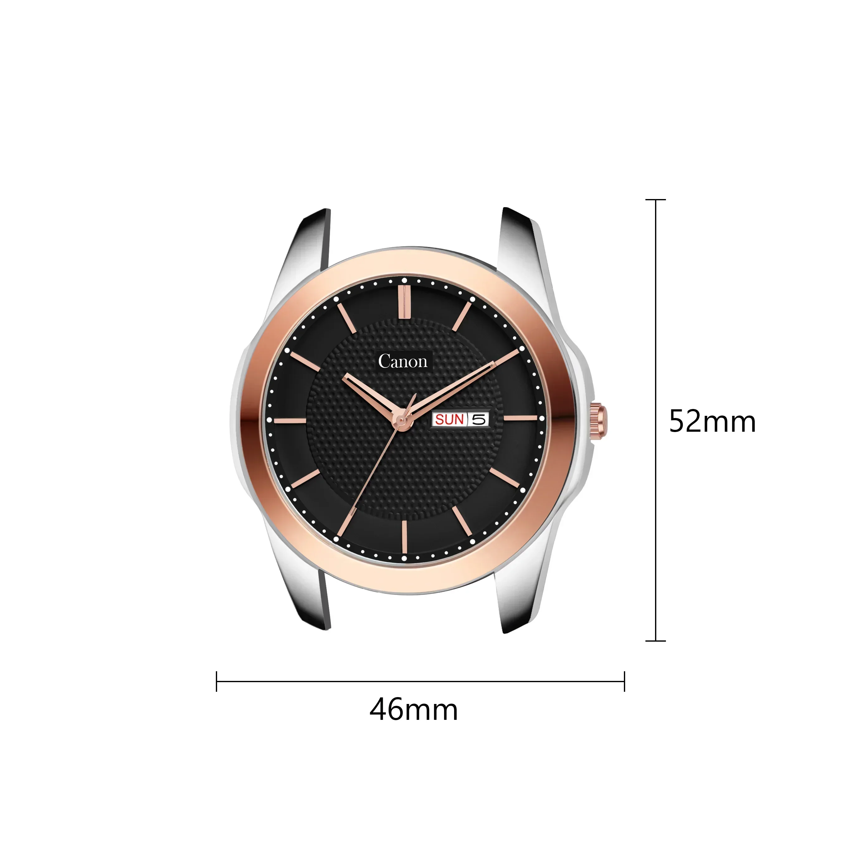 Canon Quartz Dual Tone Watch For Men CN-430 - Image 5