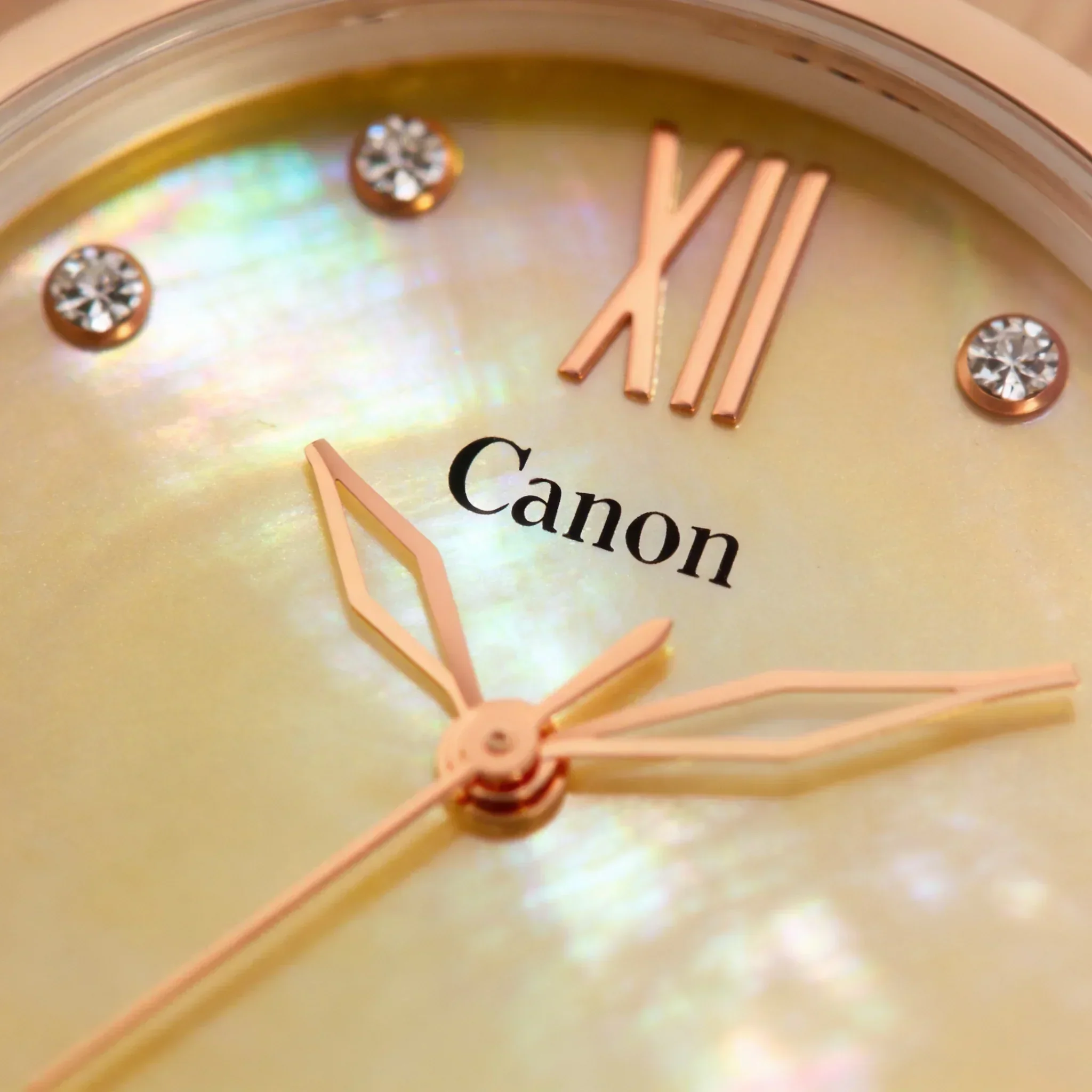 Canon Quartz Mother of Pearl Watch For Women - Sunset Shade - Image 5