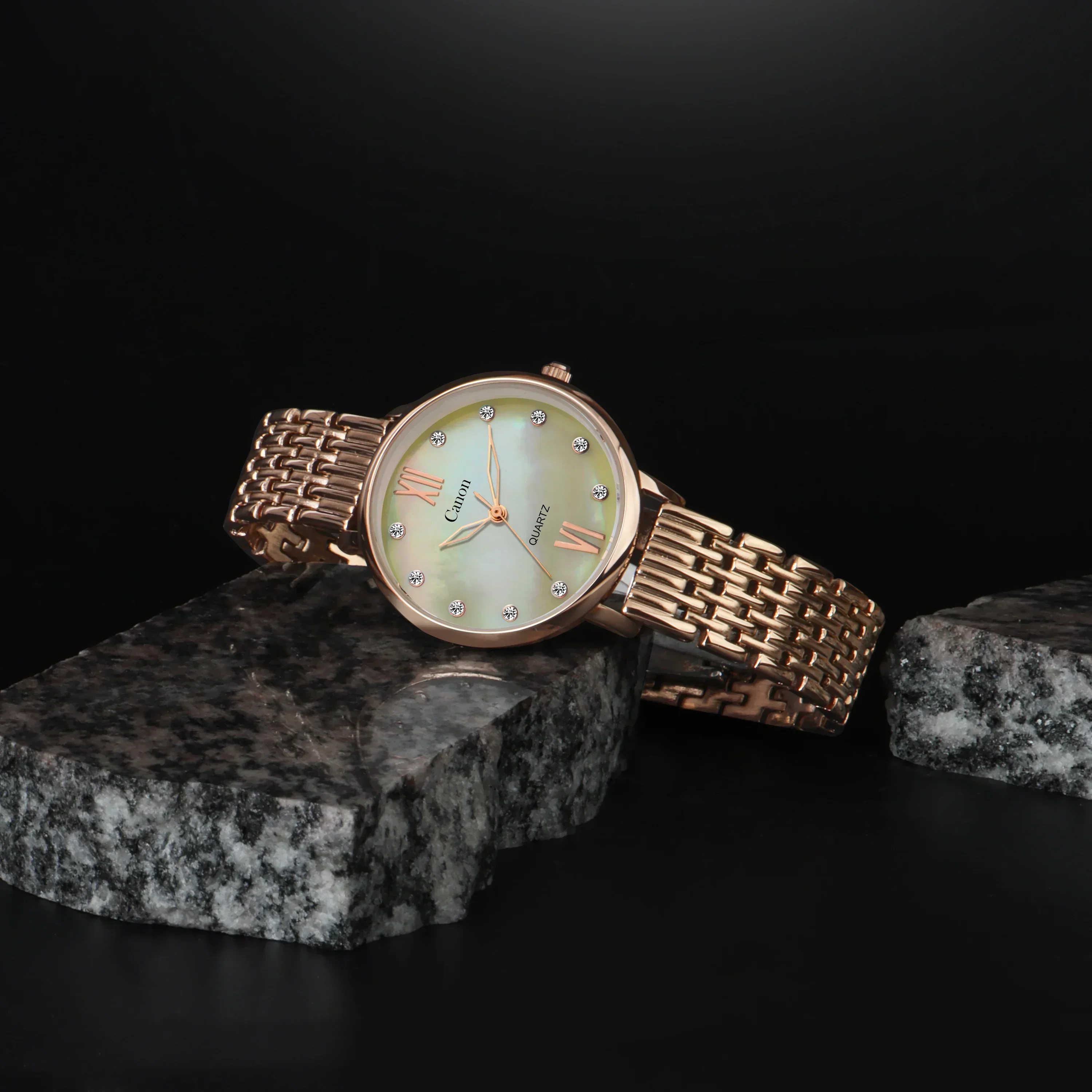Canon Quartz Mother of Pearl Watch For Women - Sunset Shade - Image 6
