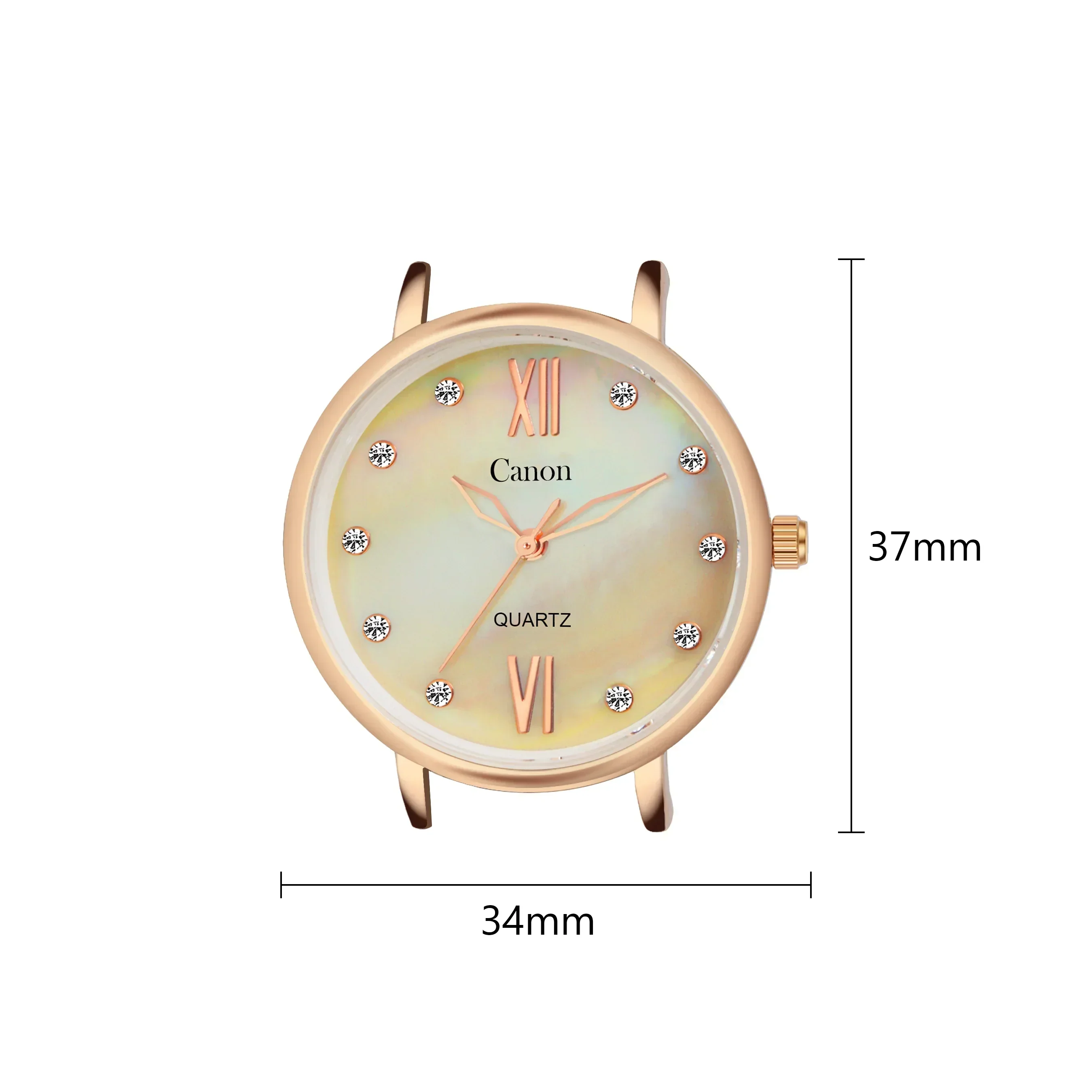 Canon Quartz Mother of Pearl Watch For Women - Sunset Shade - Image 8