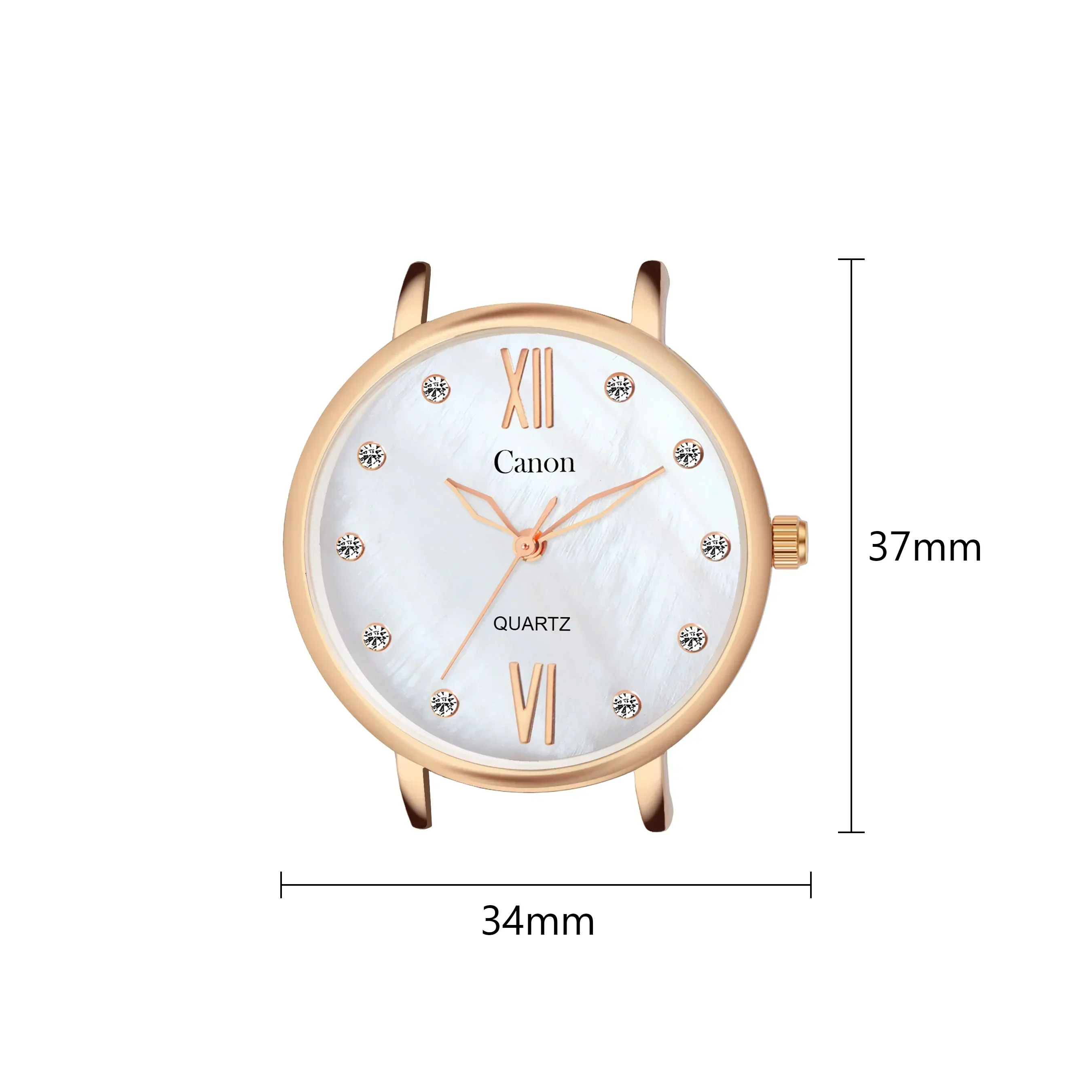 Canon Quartz Mother of Pearl Watch For Women - White - Image 5