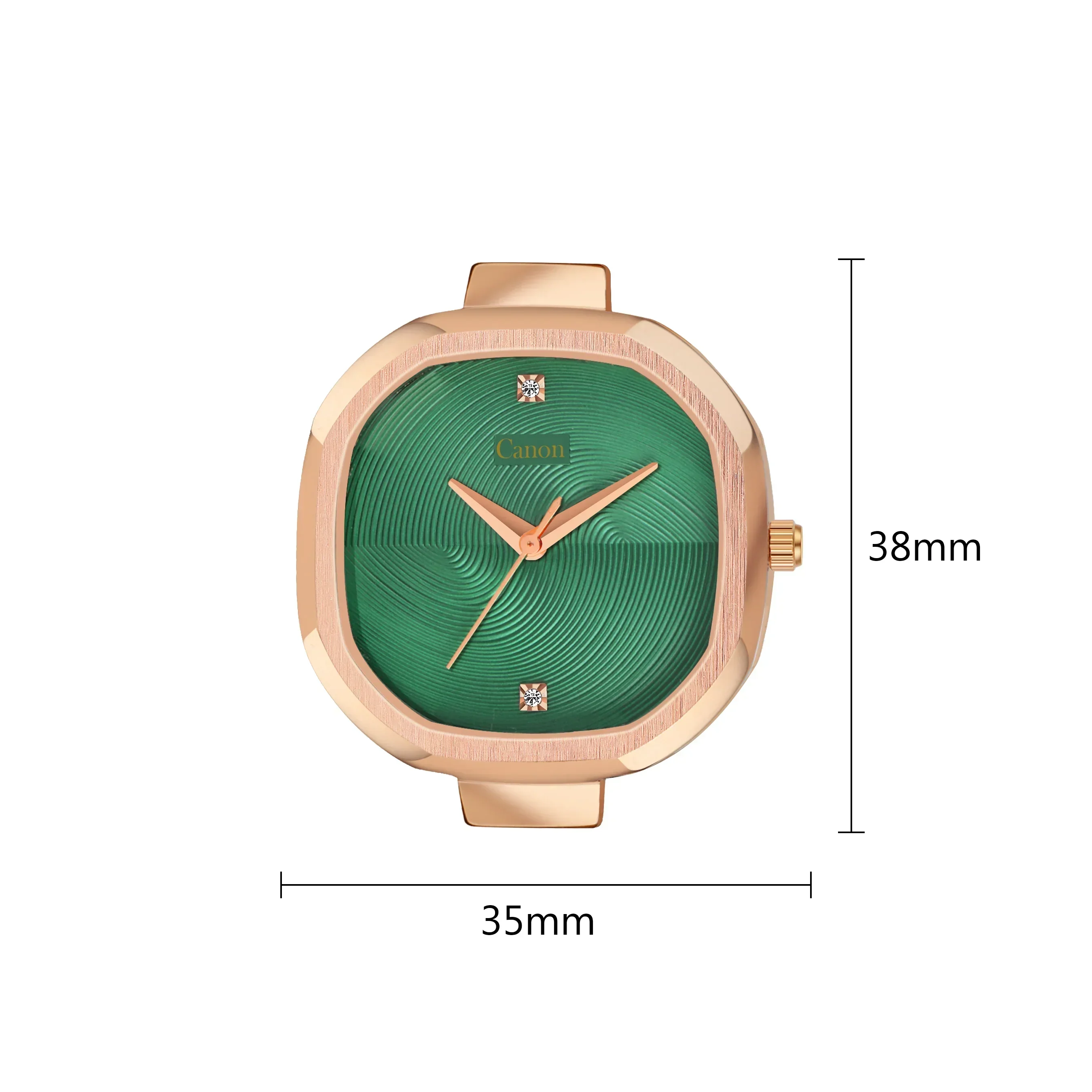Canon Quartz Square Watch For Women CN-404 - Image 4