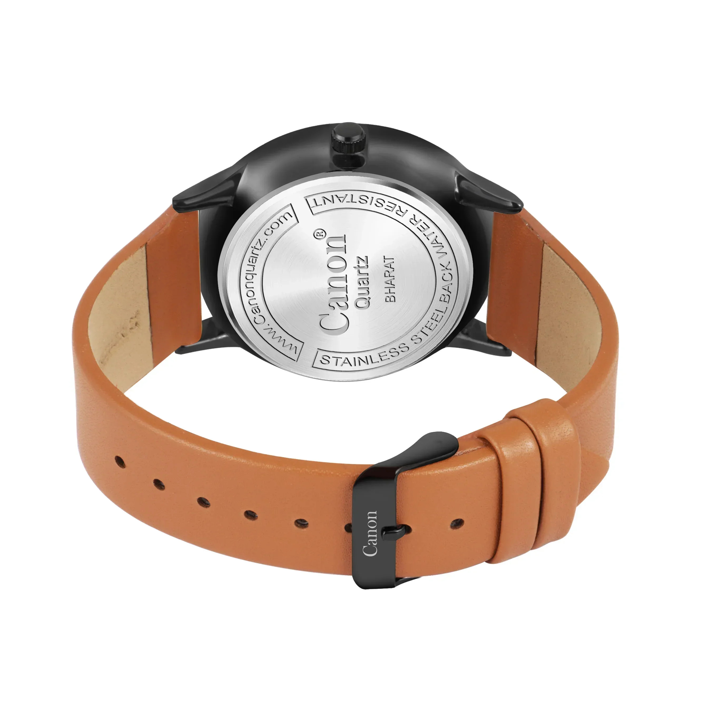Canon Quartz tan & White Watch for Men CN-427 - Image 3