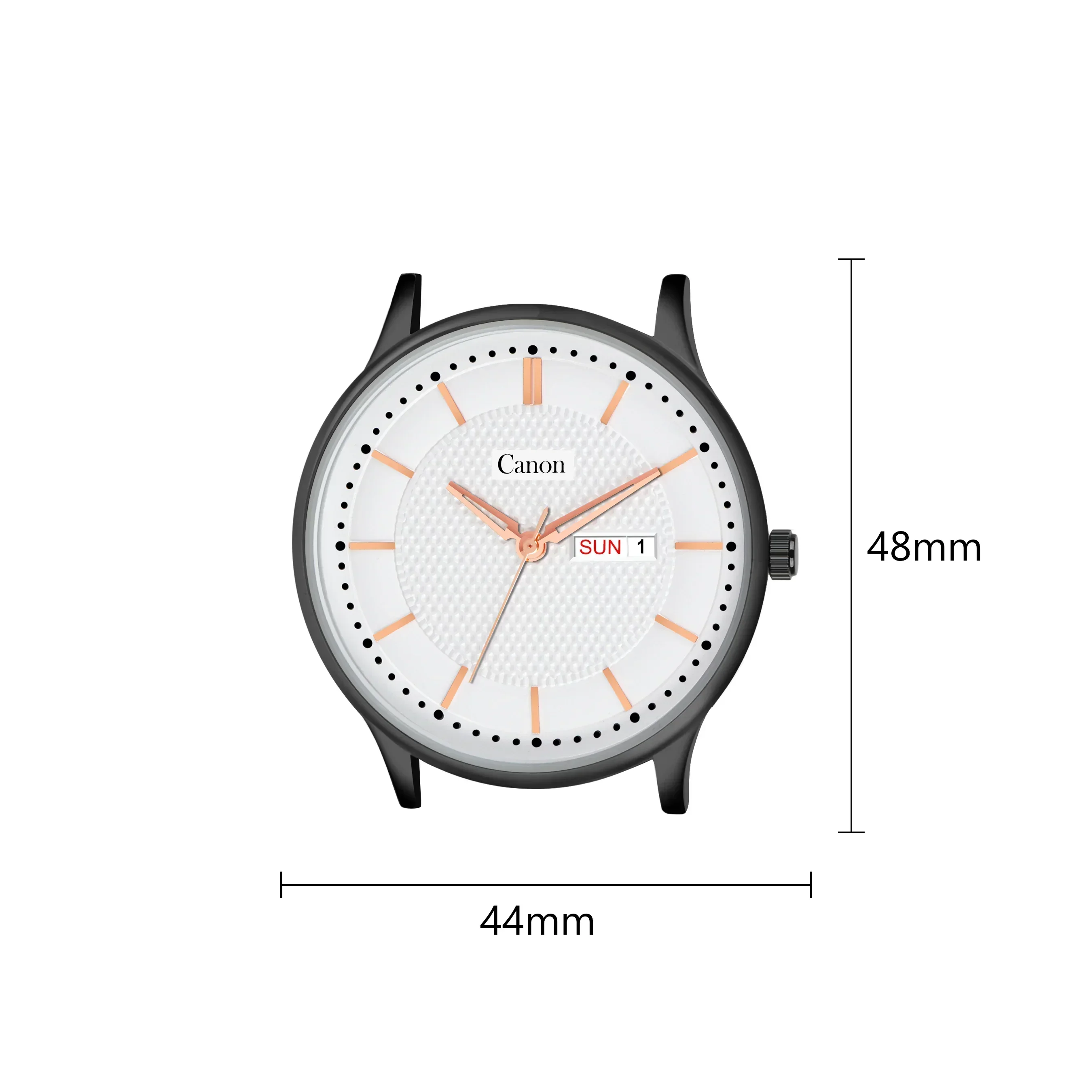 Canon Quartz tan & White Watch for Men CN-427 - Image 4
