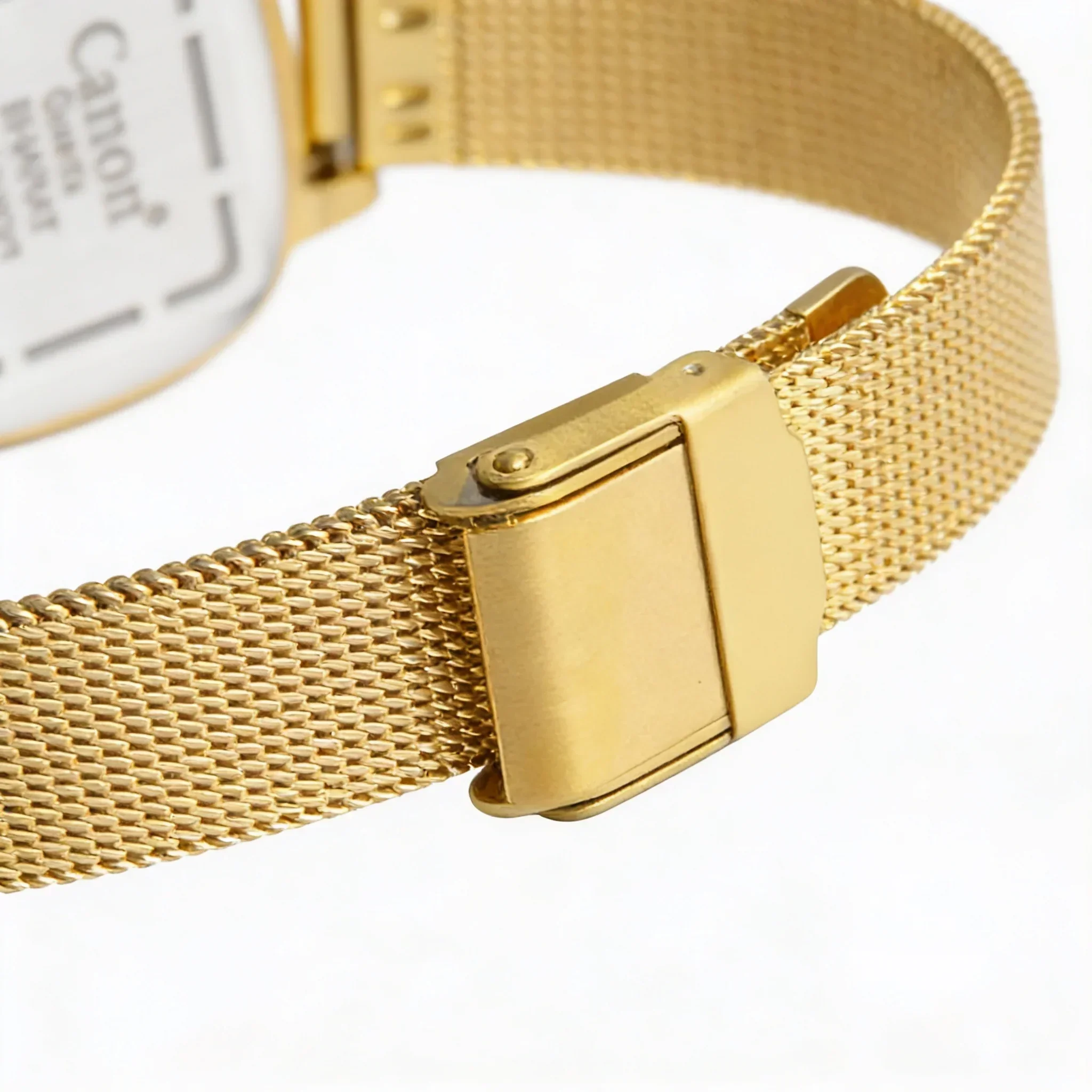 Classic Golden Vintage Watch For Women 452 - Image 11