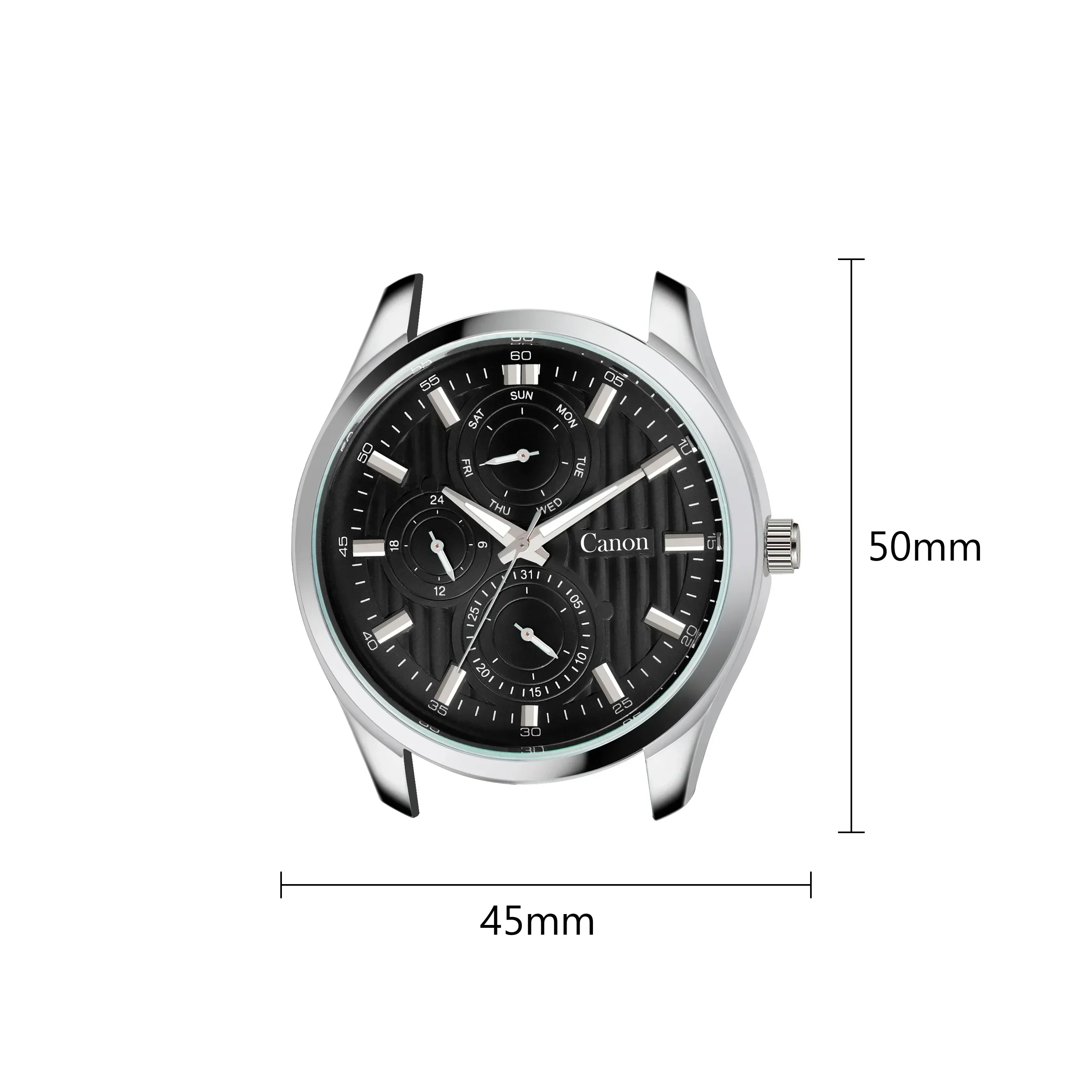 Dominion Series Black Dial Men's Watch - 465 - Image 3