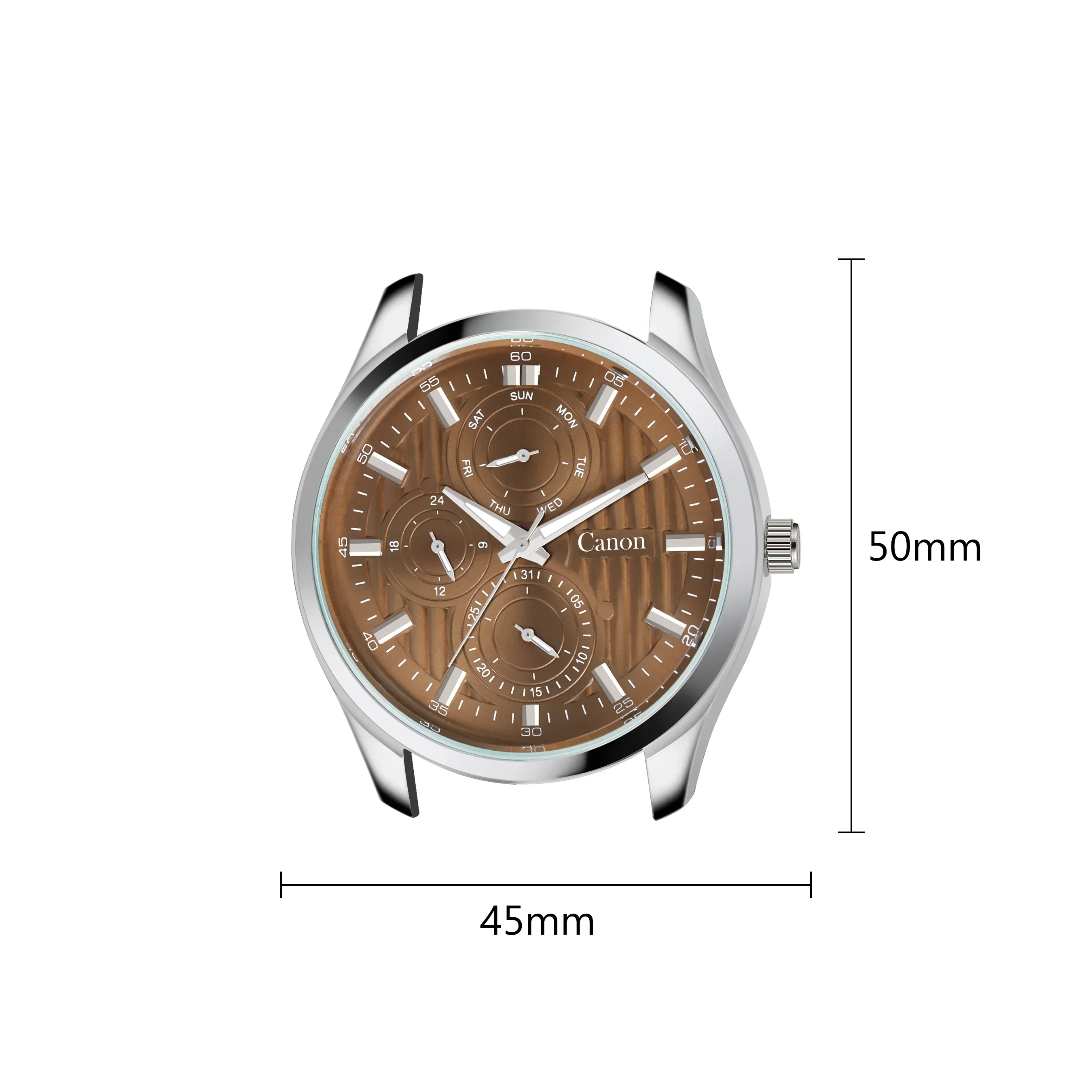 Dominion Series Brown Dial Men's Watch - 466 - Image 3