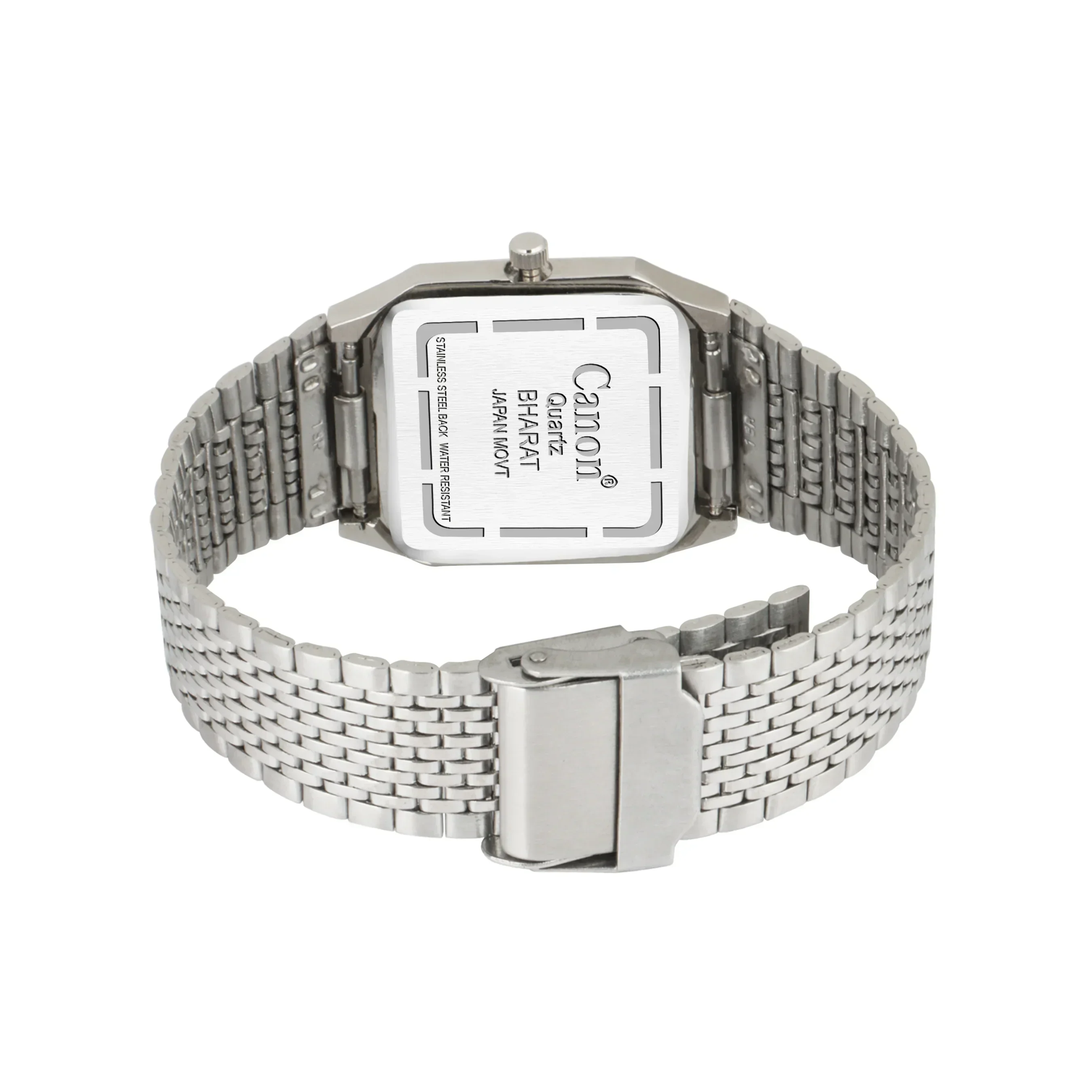 Men's Silver Vintage Square Watch CN-456 - Image 7