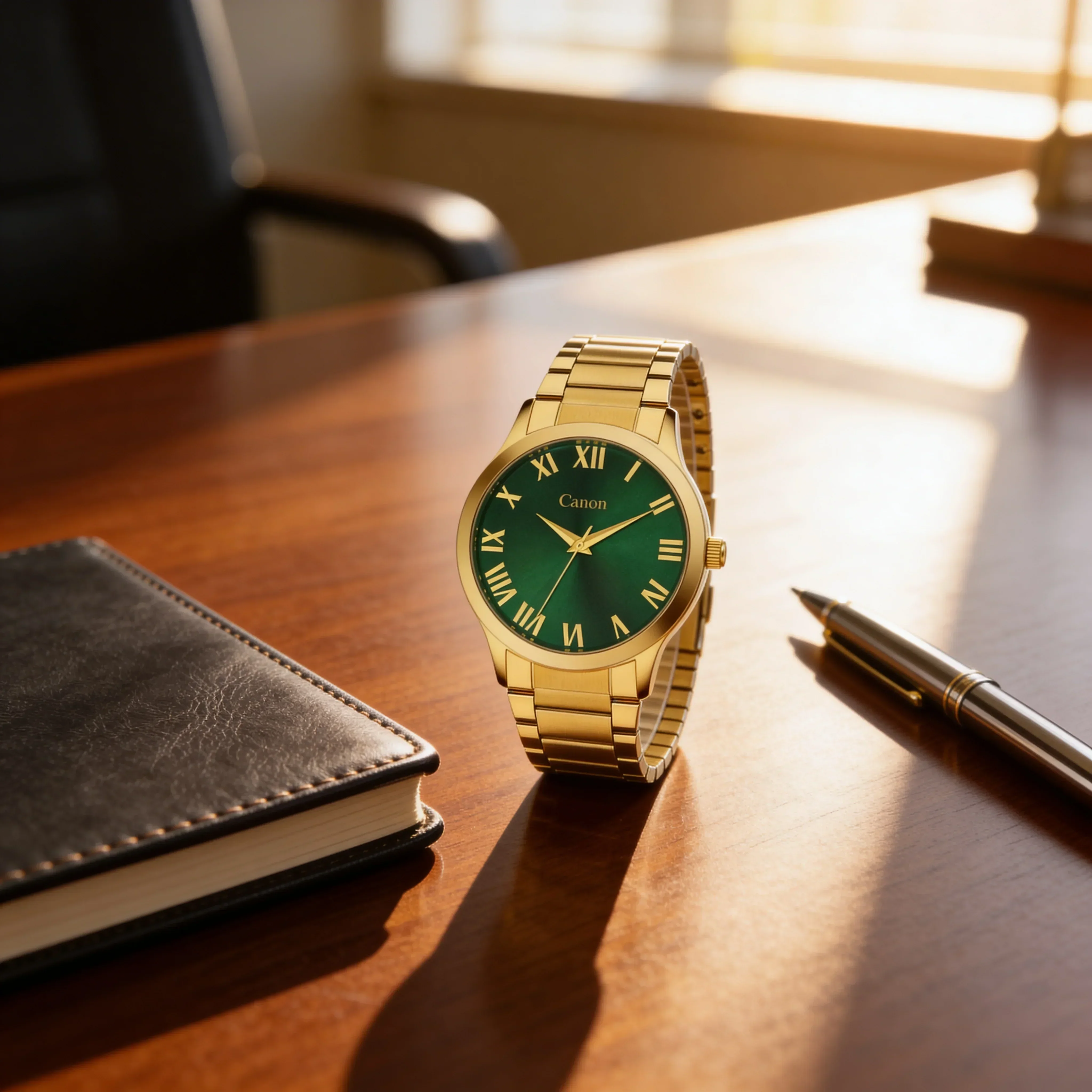 Canon Quartz Roman Dial Watch CN-297 - Image 5