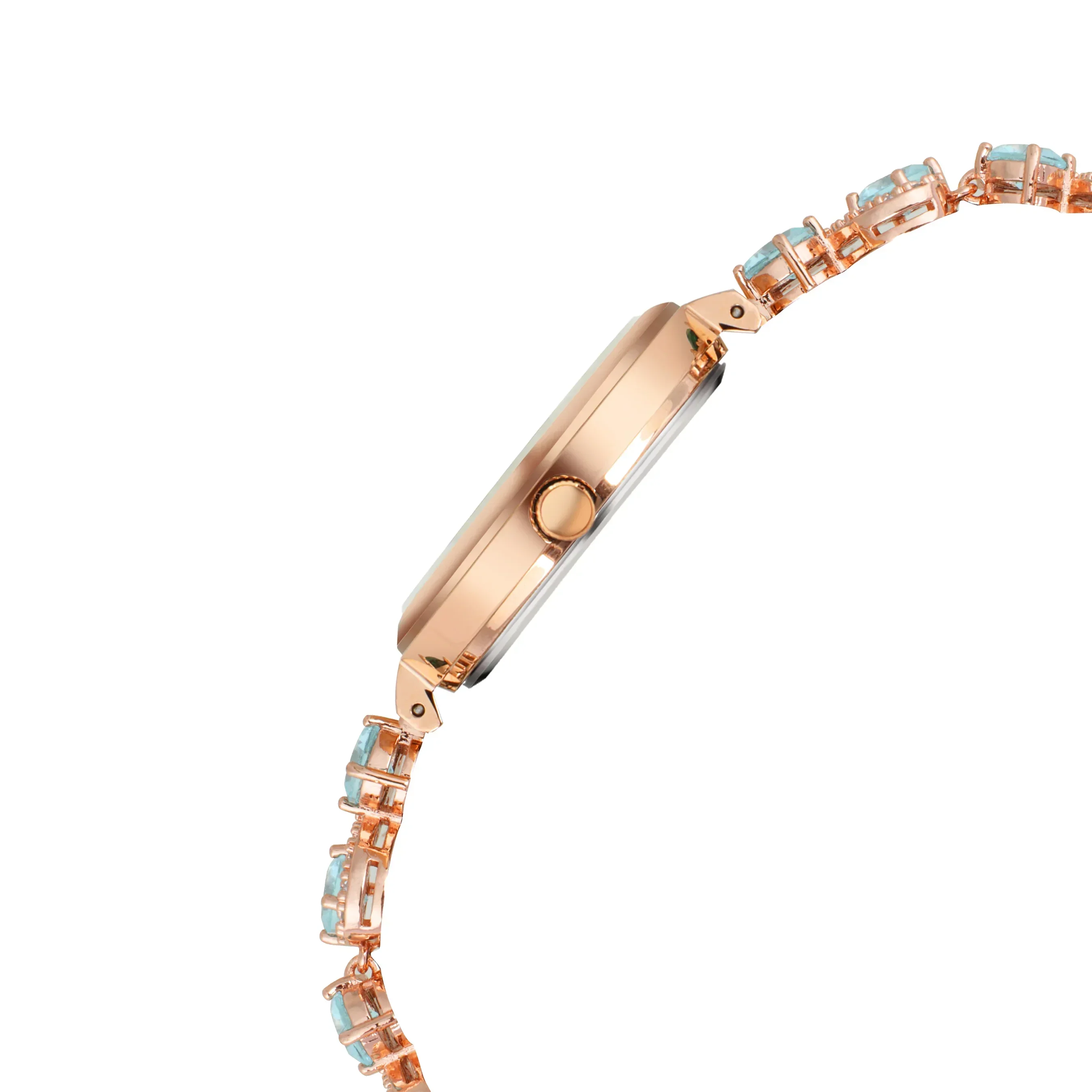 Serenite Rose Gold Blue Women's Watch 449 - Image 6