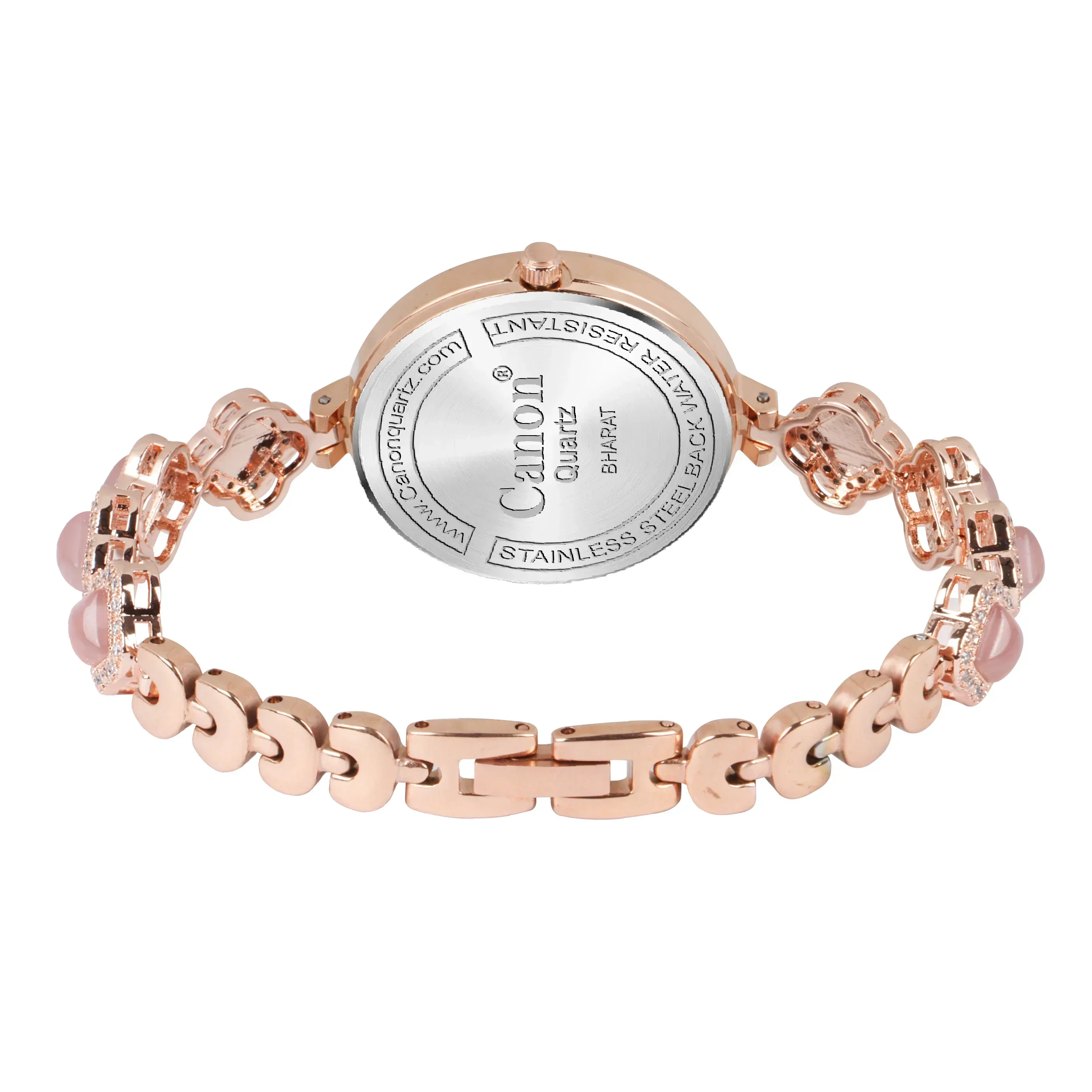 Serenite Rose Gold Blush Pink Watch for Women | Jewellery Bracelet 496 - Image 10