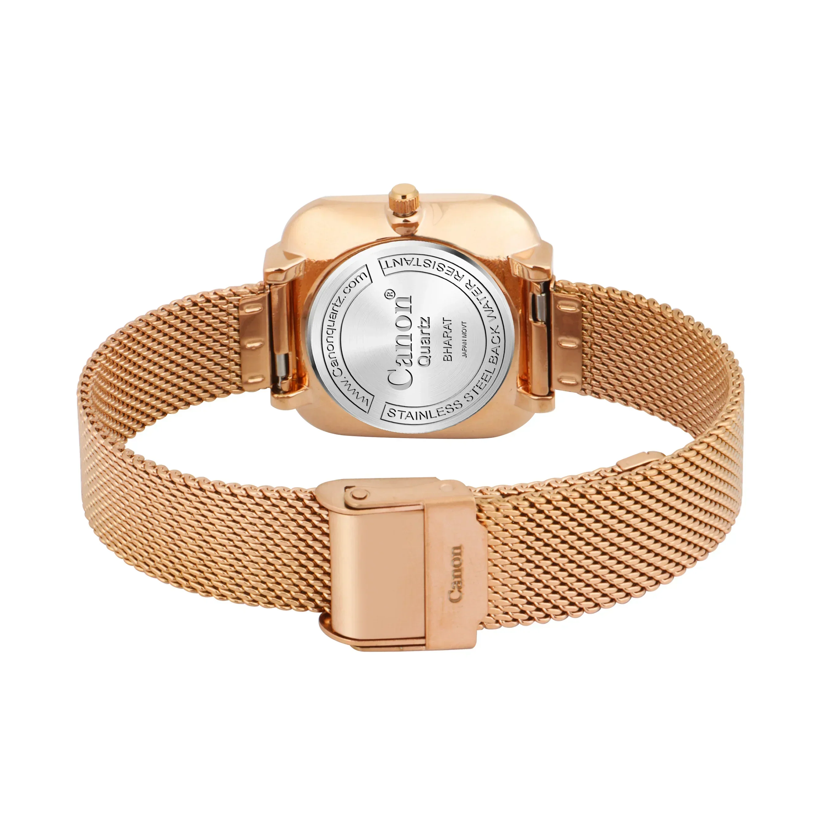 Women’s Silver Square dial Vintage Watch CN-454 (c) - Image 7