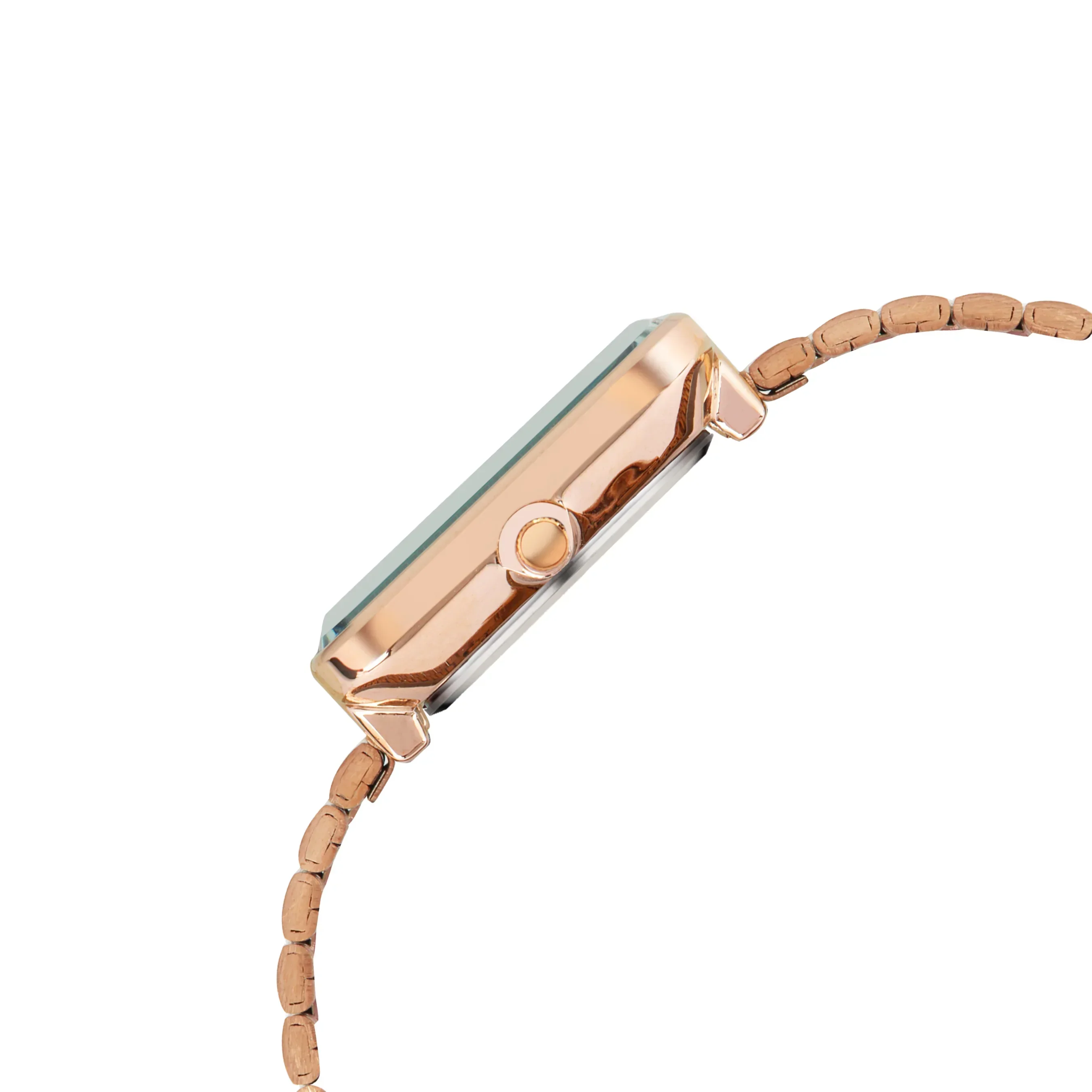'Emerald'  Green & Rose Gold Watch For Women CN-453 - Image 9