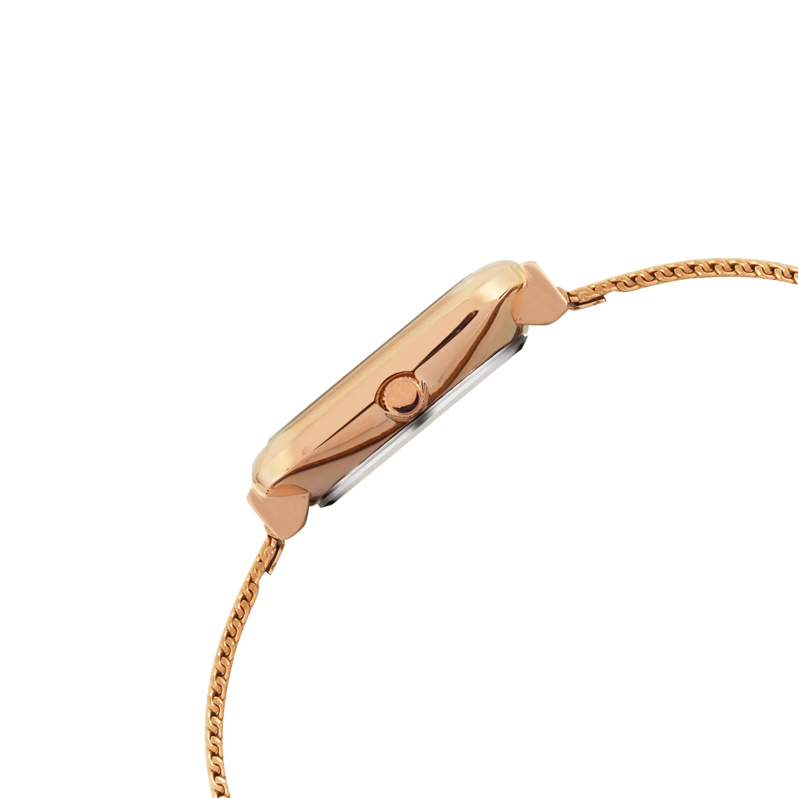 Women's Rose Gold Square dial vintage Watch CN-454 (B) - Image 3